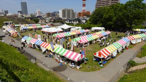 「フェスタmy宇都宮2026」へ、宇都宮城址公園をひとりでぶらり
